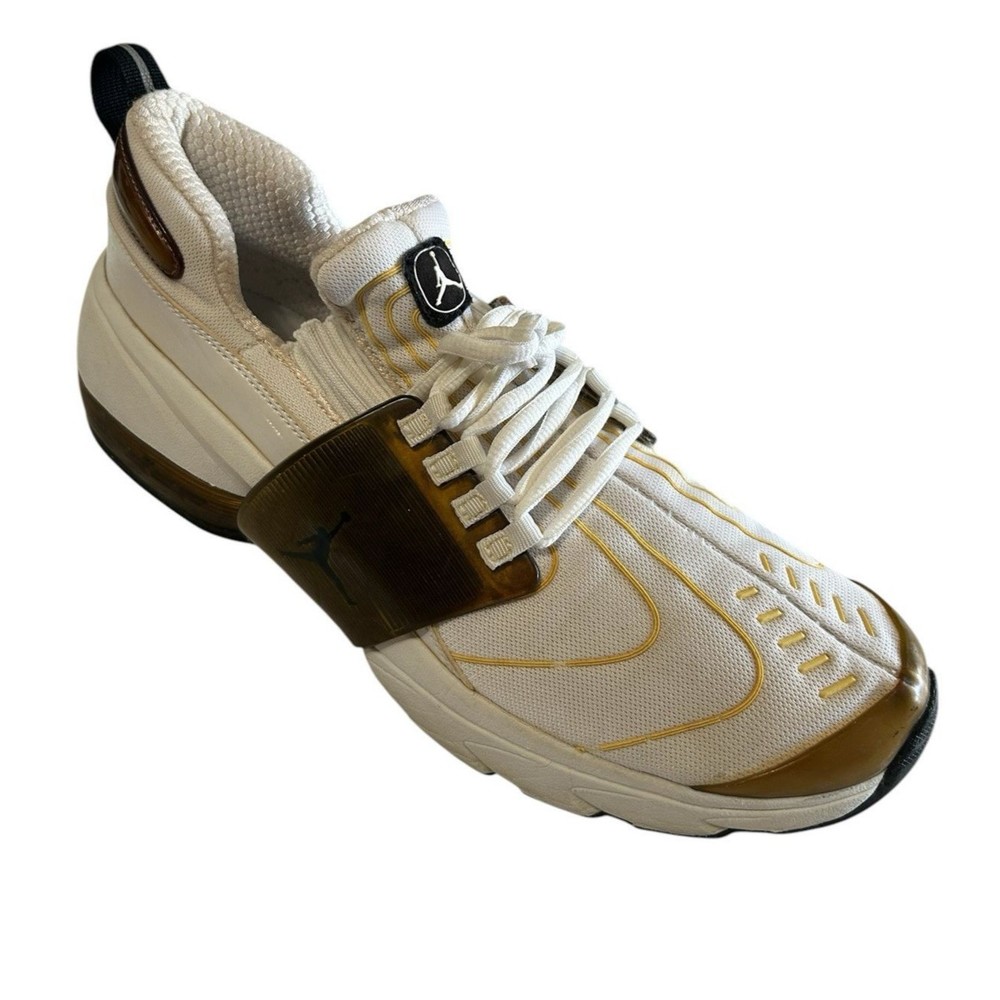 Jordan Nike Trunner Bubble Mens 12 Beige Brown Rare Vintage Basketball Shoes